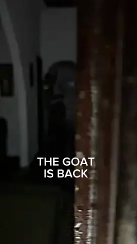 the goat is back, la cabra regreso #lacabra #eldiablo #scary #creepy #sobrenatural #maligno #viral 