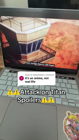 Replying to @AbbaZabba it’s not real life but it’s complex and can get pretty existential 🤓 #AttackOnTitan #aot 