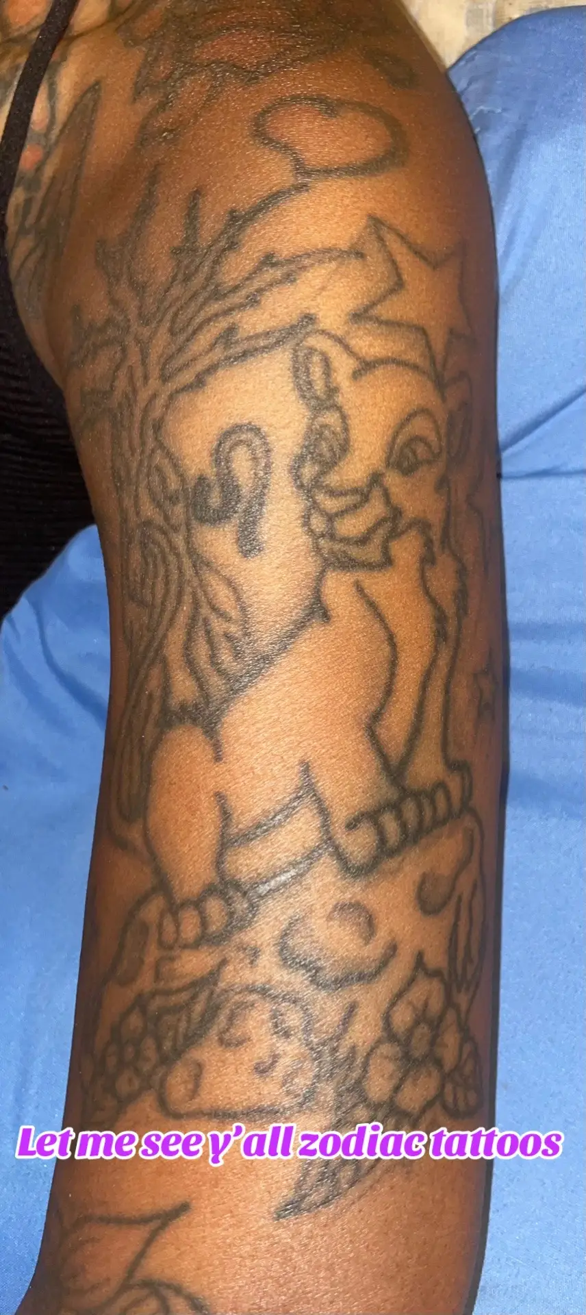 Let me see y’all zodiac tattoos in the comments y’all #tattoos #tattooideas  #tattoolover #tattoogirl  #tattootiktok 