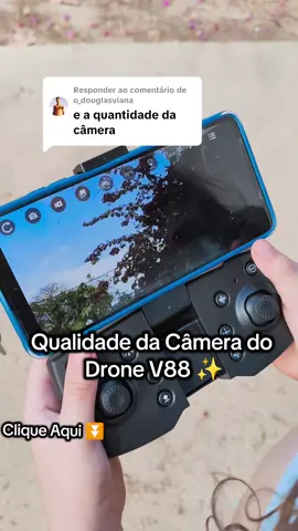 Respondendo a @o_douglasviana   Qualidade da câmera do Drone V88 , produto de excelente qualidade e ótimo custo benefício 😻  #drone #dronevideo #drones #droneshow 