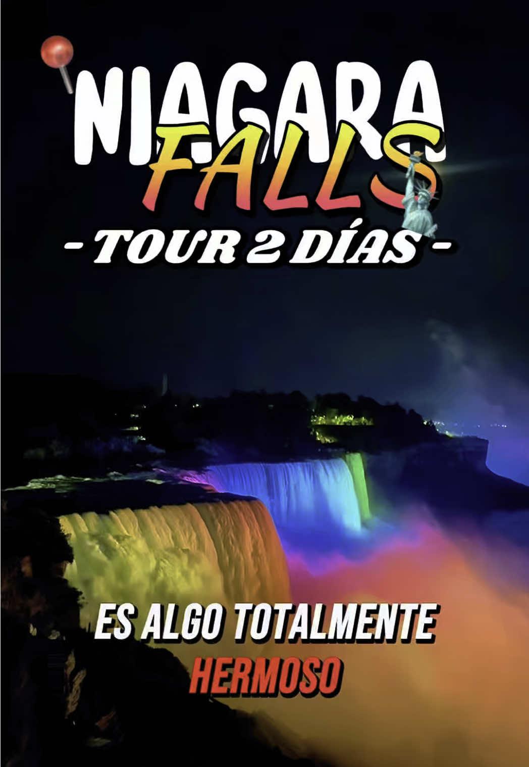 *CATARATAS DEL NIÁGARA NY*   **TOUR 2 DIAS 1 NOCHE*  _______________________________  **FECHAS DISPONIBLES*           ( FIN DE SEMANA) * 9&10 DE AGOSTO  * 23&24 DE AGOSTO  * 30&31 DE AGOSTO  * 6&7 SEPTIEMBRE  * 13&14 DESEPTIEMBRE * 27&28 DE SEPTIEMBRE  * 4&5 DE OCTUBRE  * 11&12 DE OCTUBRE  * 27&28 DE OCTUBRE  * 1&2 DE NOVIEMBRE   *PRECIOS CON HOTEL INCLUIDO*  1 PERSONA $385 ( Habitación compartida con otra persona del mismo género 1 cama por persona) 2 PERSONAS $750 ( 1 Habitación 1 Cama ) 3 PERSONAS $999 ( 1 Habitación 2 camas ) 4 PERSONAS $1350 (1 Habitación 2 camas ) _____________________________        *ENTRE SEMANA*  **TOUR 2 DIAS 1 NOCHE*  **FECHAS DISPONIBLES*  * 5&6 DE AGOSTO * 13&14 DE AGOSTO  * 16&17 DE SEPTIEMBRE  * 14&15 DE OCTUBRE  *  *  *PRECIOS CON HOTEL INCLUIDO*  1 PERSONA $325 ( Habitación compartida con otra persona del mismo género 1 cama por persona) 2 PERSONAS $600 ( 1 Habitación 1 Cama ) 3 PERSONAS $875 ( 1 Habitación 2 camas ) 4 PERSONAS $1150 (1 Habitación 2 camas ) _______________________________  *NIÑOS MENORES DE 10 AÑOS $50 DE DESCUENTO*  INCLUYE *Transporte ida y vuelta desde la ciudad de New York  * HOTEL ( SureStay Plus by Best Western Niagara Falls) * DESAYUNO DIA DOMINGO ( LO BRINDA EL HOTEL) * REFRIGERIO ( Cafe, Chocolate, Pan ,     Sándwich, Sodas , Snacks) * GUIA TURÍSTICA  * FOTOS **PUNTOS DE ENCUENTRO*  _______________________________   * QUEENS ( 74 & ROOSEVELT) * HORA 4:00AM ( SALIDA) _______________________________ * MANHATTAN ( 42 GRAND CENTRAL) * HORA 4:30AM ( SALIDA) * NEW JERSEY ( PENN STATION NEWARK)   DEJANOS SABER QUE FECHA TE GUSTARÍA VIAJAR Y CUAL SERIA TU PUNTO DE ENCUENTRO PARA ENVIARTE LA DIRECCIÓN EXACTA  RESERVA!!! NOTA: EL PASEO DEL BARCO Y LA VENTANA DE LOS VIENTOS SE ADQUIEREN CON UN DESCUENTO ESPECIAL!! PASEO DEL BARCO $25 VENTANA DE LOS VIENTOS $17 !CUPO LIMITADO!!#cataratasdelniagara #paratiiiiiiiiiiiiiiiiiiiiiiiiiiiiiii #tourvipnyc #viralvideo #usa #tours #contenido #newjersey #niagarafalls #timessquare #newyork #fypシ #tourcataratasdelniágara 