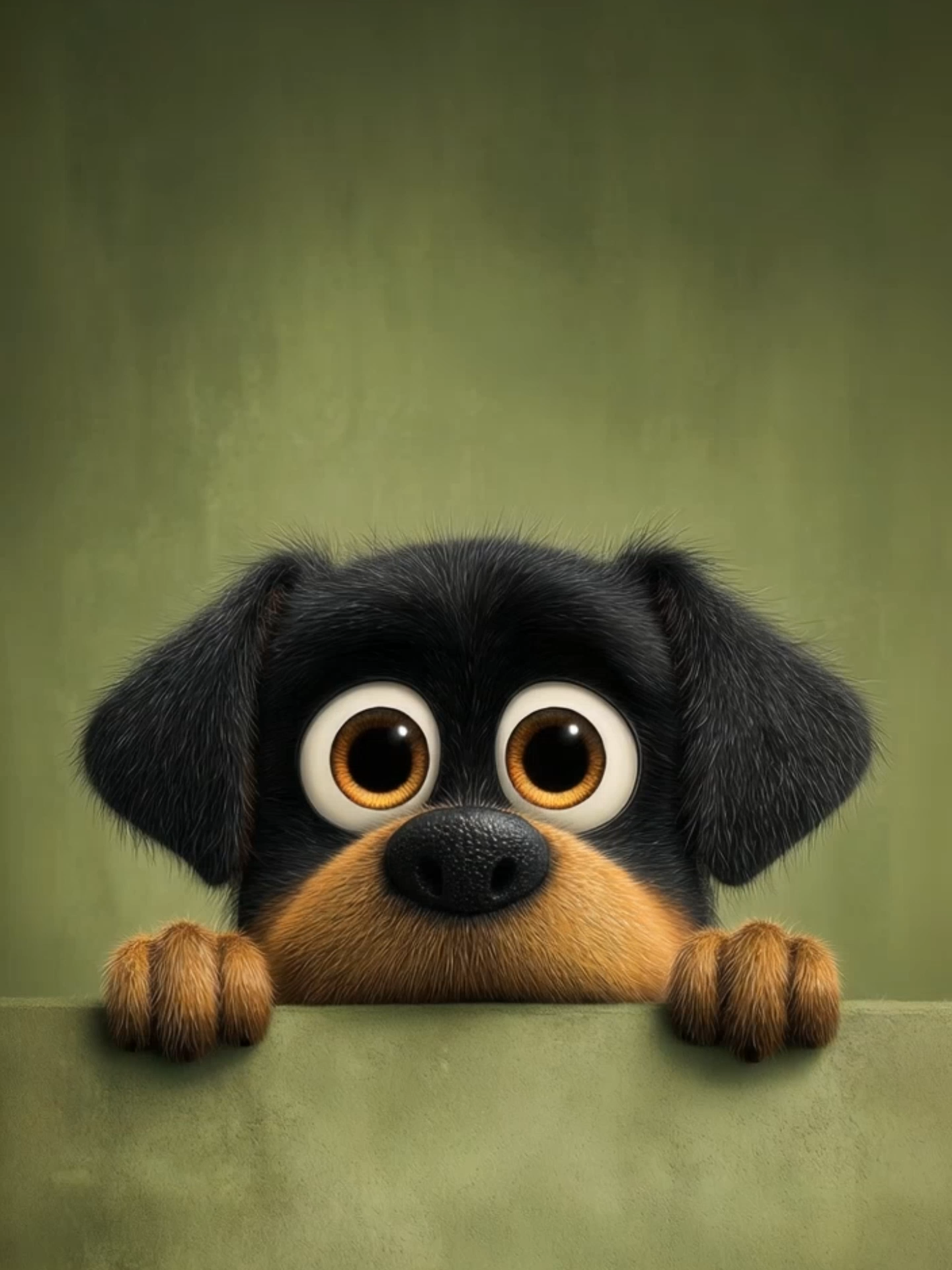 Live Wallpaper | Guess who’s here 👀 #cutedog #livewallpaper #puppyeyes #petlovers #puppylove #happy #wholesomevibes #tongueout #aivideo #cartoon #wallpapervideo