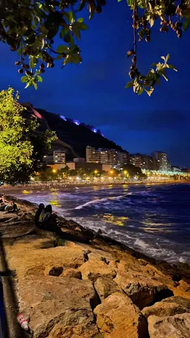 Buenas Noches❤️🌑#españa #explore #fyp #travel #viral #viral #alicante #travel 