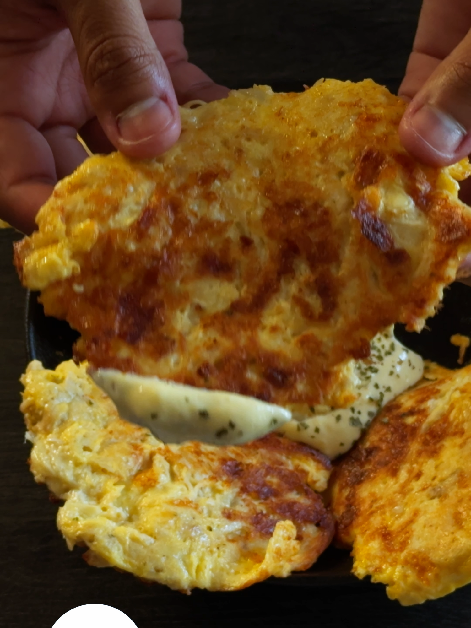DESAYUNO KETO - TORTAS DE POLLO Y HUEVO| Fácil, Saludable y Bajo en Carbohidratos #recetas #keto