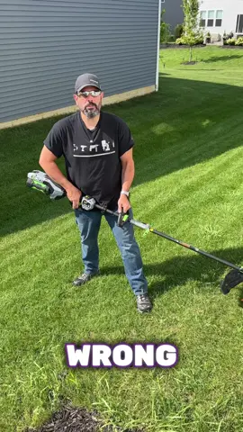 You’re using your String Trimmer wrong, and it’s NOT A WEEDWHAKER.  #egopowerplus @EGO #howto #stringtrimmer