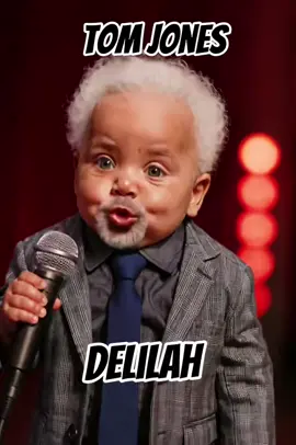 Delilah by baby TOM JONES #tomjones #funnytiktok #fyp #shorts #ai 