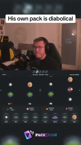 His own pack is diabolical #kickstreaming 
