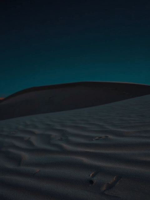 Desert Night #serenity #relaxingvideos #fyp #aestheticvideos #darkaesthetic #calme