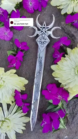 Replying to @waterdreamer33  Nyx comes in a choice of either a silver or a gold finish. There's also a Sigil pendant for her 🫶 #nyx #hairaccessories #imaginedbynell 