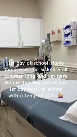 Great way to start Sophmore Year #TheVid #Strep #Flu #Viral #Negative #NoSchool #FirstDay #HomeSick
