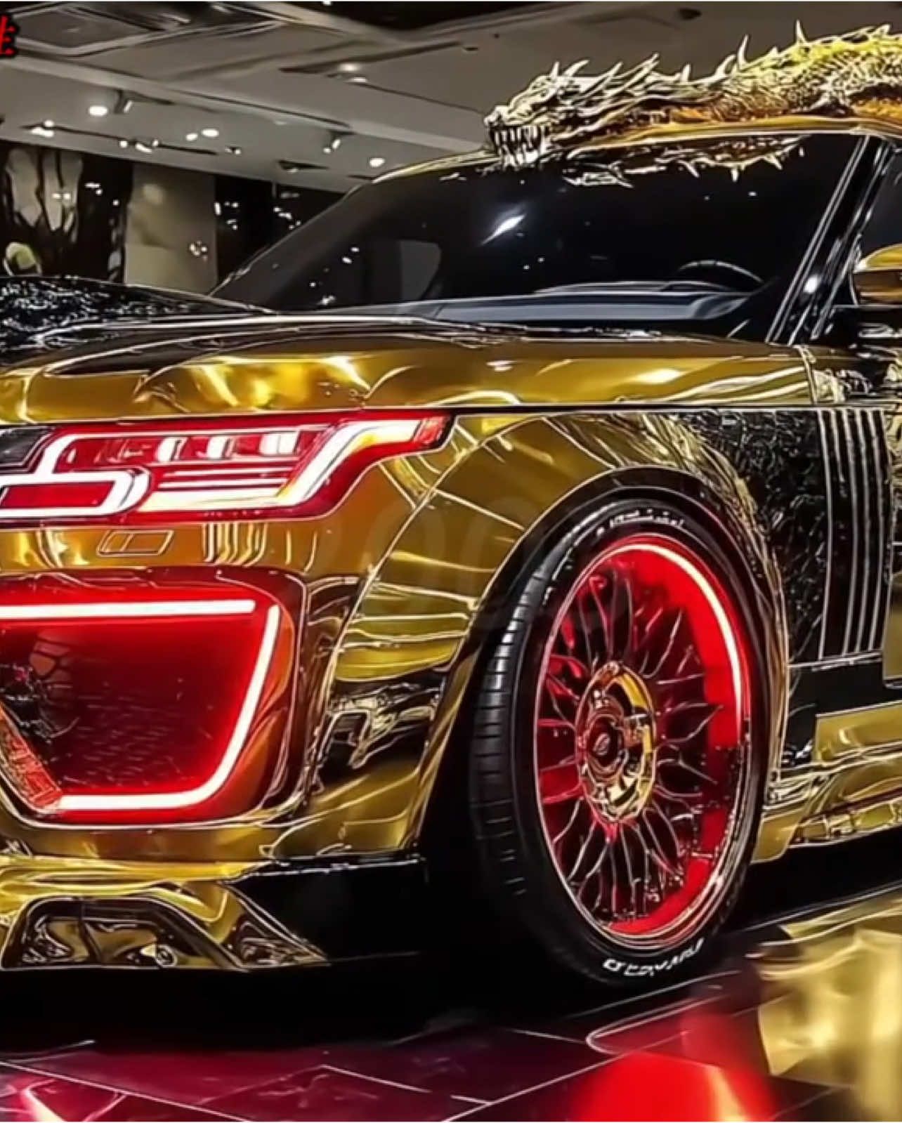 Range Rover -Golden Dragon_#viral #cars #xuhuong #foyou #rangerover 