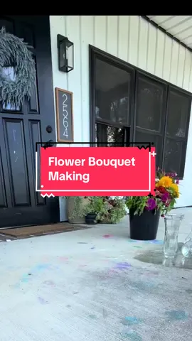 Spend the morning making flower bouquets with me & my big girls.💐 (Aj moved and i forgot to move the camera so she’s there, just out of frame 😢) #flowerbouquet #flowermaking #DIY #summerthings #flowers #floralarrangements #summerfun #girlsgirlsgirls 