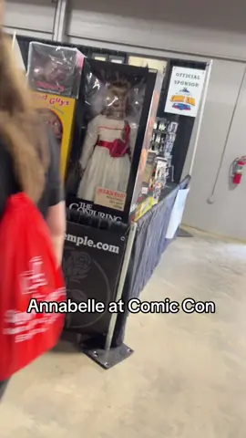 Annabelle Doll #annabelle #annabelledoll #bellcountycomiccon