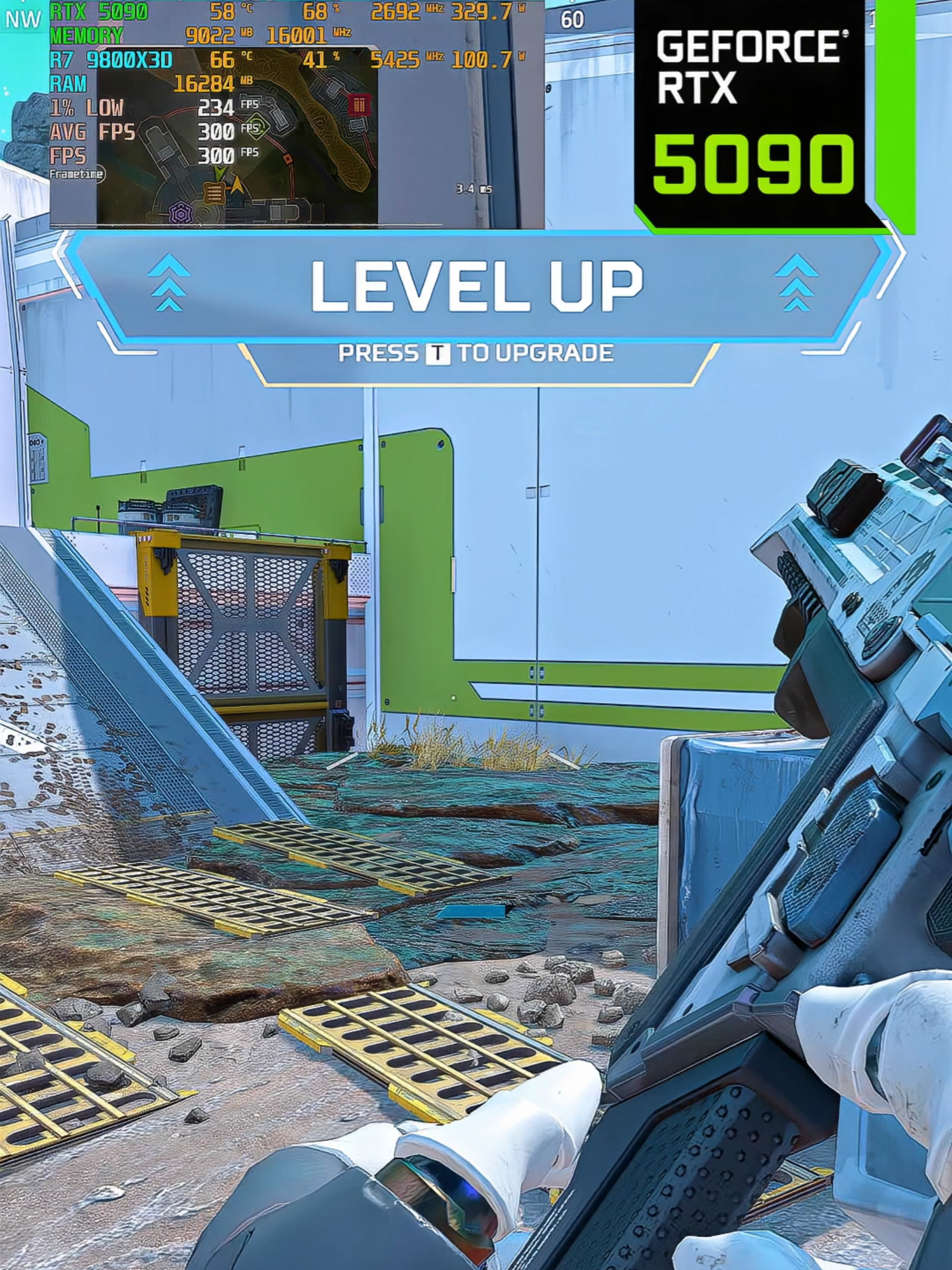 Full 4K quality gameplay in bio with settings shown. #apexlegends #apex #GamingOnTikTok #rtx5090 #rtx4090 #nvidia #amd #fypシ゚