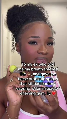 Huge THANK YOU to my favorite ex!!! You changed me forever! #ceelike #ceelikeprobioticoralspray #probioticspray #oralcare #badbreath 