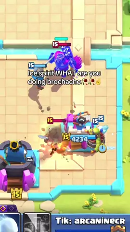 what is my ice spirit doing bro🥀 #clashroyale #clash #clashroyaledaily #clashroyalemoments #supercell #tiktok #youtube #fyp #clashroyaletips #clashroyalememes #clashroyaledeck #clashroyal #fy 