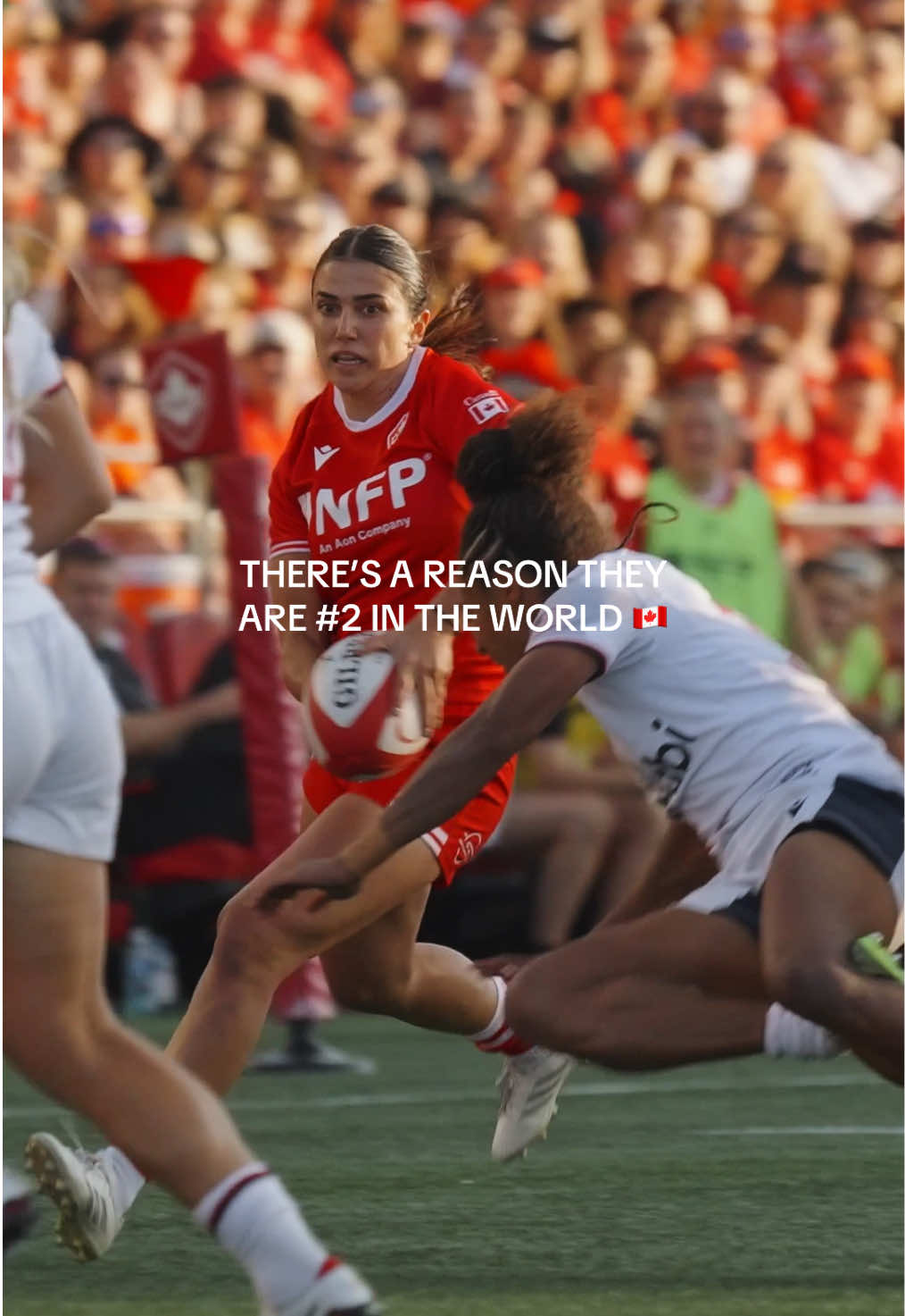 On a mission to win the Rugby World Cup 🔥 #RugbyCA | #OneSquad #rugbycanada #womensrugby #womensrugbyworldcup #canadavsusa #rugbyworldcup 