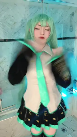 POPIPOPIPO POPIPO!!!! #miku #hatsunemiku #hatsunemikucosplay #mikucosplay 