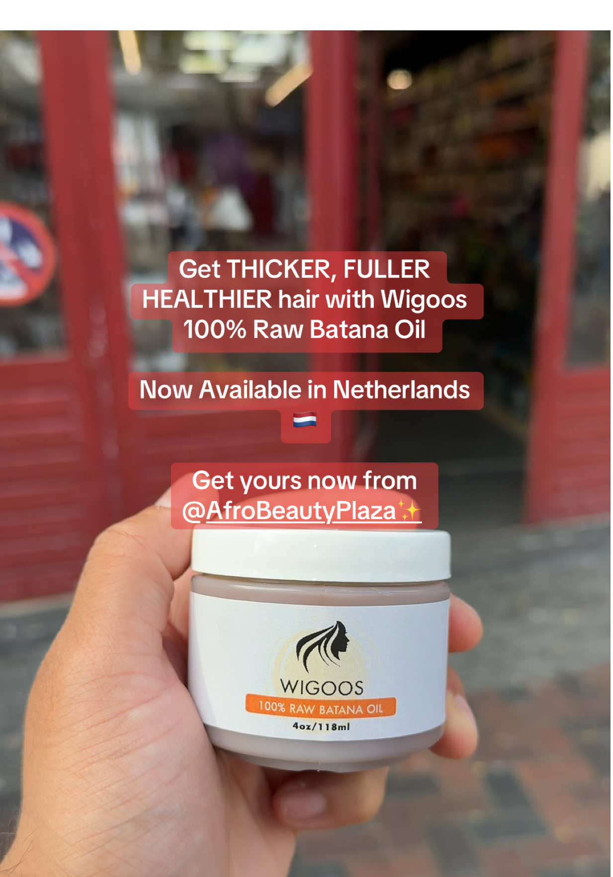 Discover the secret to healthier, thicker, shinier hair with Wigoos 100% Raw Batana Oil! 🌿✨  Available in the Netherlands 🇳🇱 at @AfroBeautyPlaza ✨  Packed with nutrients to deeply nourish your scalp and repair damaged hair. Perfect for all hair types and 100% natural. Don’t miss out on this Honduran miracle oil - Shop Wigoos.com for all your hair and beauty products😍 Store address: 📍 94 Green Street High Wycombe HP11 2RE #wigoosBatanaOil #batanaoil #HealthyHairJourney #NaturalHairCare #HairRepair #ScalpCare #HonduranMiracleOil #HairGrowthTips #ThickerHair #ShinierHair #HairGoals #DryHairSolution #HairTransformation #NaturalBeauty #OfficialDistributor #UKHairCare #HairCareEssentials #VeganHairCare #HydratedHair #StrongerHair #HairCareRoutine #ShopWigoos #ExclusiveUKRetailer #BeautyEssentials #TrendingHairCare #TikTokBeauty #BatanaOilUK #RawBatanaOil #HondurasMiracleOil #NaturalHairTreatment #ScalpNourishment #BatanaBenefits #UnrefinedOil #HairCareHero #OrganicHairCare #BatanaOilLovers #HairMoistureBoost #FrizzFreeHair #DamageRepairOil #HairNourishment #BatanaForGrowth #EssentialHairCare #NaturalOilTreatment #GlowingHair #BatanaOilMagic #HairStrengtheningOil #PureBatanaOil #HydrationForHair #BatanaLove #HairRestoration #DeepScalpCare #BatanaForDryHair #ShinyHealthyHair #BatanaHairCare #HairVitality #HairCareSecrets #FYP #ForYou #ForYouPage #Viral #Trending #TikTokFamous #TikTokTrend #ExplorePage #ViralVideos #DiscoverMe #FYPChallenge #TikTokViral #FYPs #ExploreMore #TikTokForYou #ViralTrend #FYPPage #ForYourPage #MakeThisGoViral #TrendingNow #ViralForYou #FYP2025 #FYPVibes #wigoos