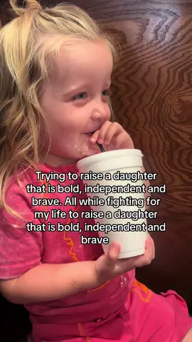 Wouldn’t have it any other way ❤️don’t worry she didn’t do this long #momlife #momhumor #daughterandmom #girlmom 