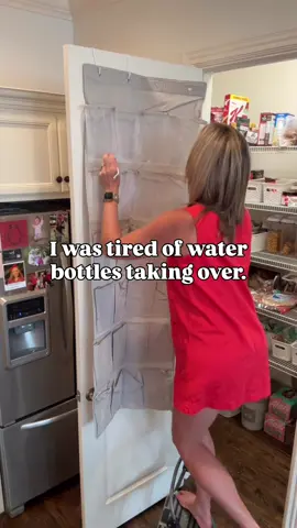 One of the best hacks I’ve tried lately an over-the-door shoe organizer for water bottles. No more digging, no more rolling bottles, and I swear the kids actually put them back now. 🙌 Try it and thank me later! Comment “link” and I’ll send you one! Also on my LTK  #momlifehack #organizationhack #pantryhack #waterbottleorganization #easystorage #amazonfinds #homeorganization #smallspacesolutions #overdoorstorage #KitchenHacks #momtips #declutteryourhome