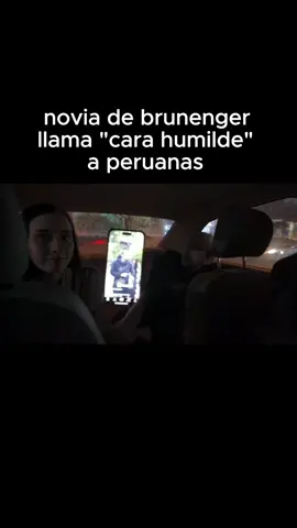 novia de brunenger llama “cara humilde” a peruanas #fyp #paratiiiiiiiiiiiiiiiiiiiiiiiiiiiiiii #brunenger #peru🇵🇪 #clips 