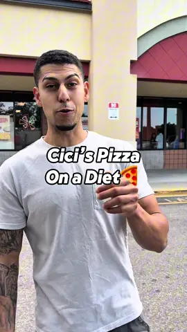 Cici’s Pizza On a Diet #pizza #diet #lowcalorie #cicispizza #fyp #foryou 