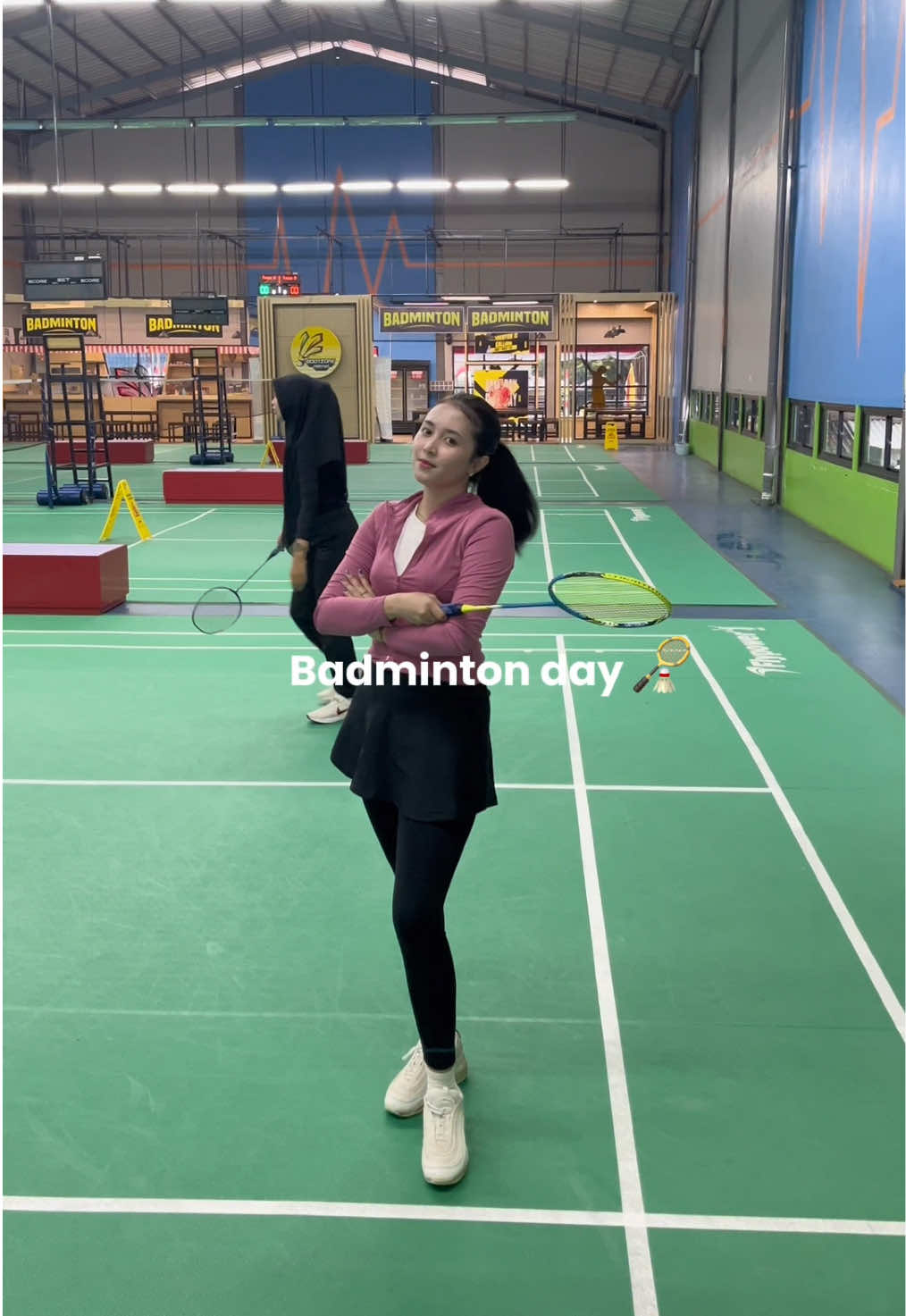 🏸🏸 #jaketolahraga #anmoyoga #Anmoyoga #jaketslimfit @AnmoYoga 