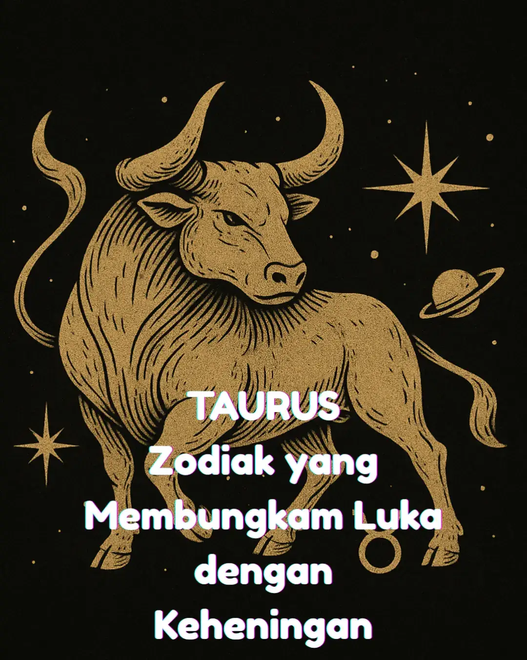 Taurus tidak meledak—mereka diam. Tapi di dalam diamnya, ada badai yang tak pernah reda. Mereka tidak pergi karena lelah mencintai, mereka pergi karena tak sanggup lagi bertahan untuk dihancurkan. #taurus #tauruszodiac #zodiaktaurus #darkzodiac #zodiakindonesia #zodiacsign #relateablezodiac #fyp #foryou #mitologi #darkaesthetic #narasikosmik 