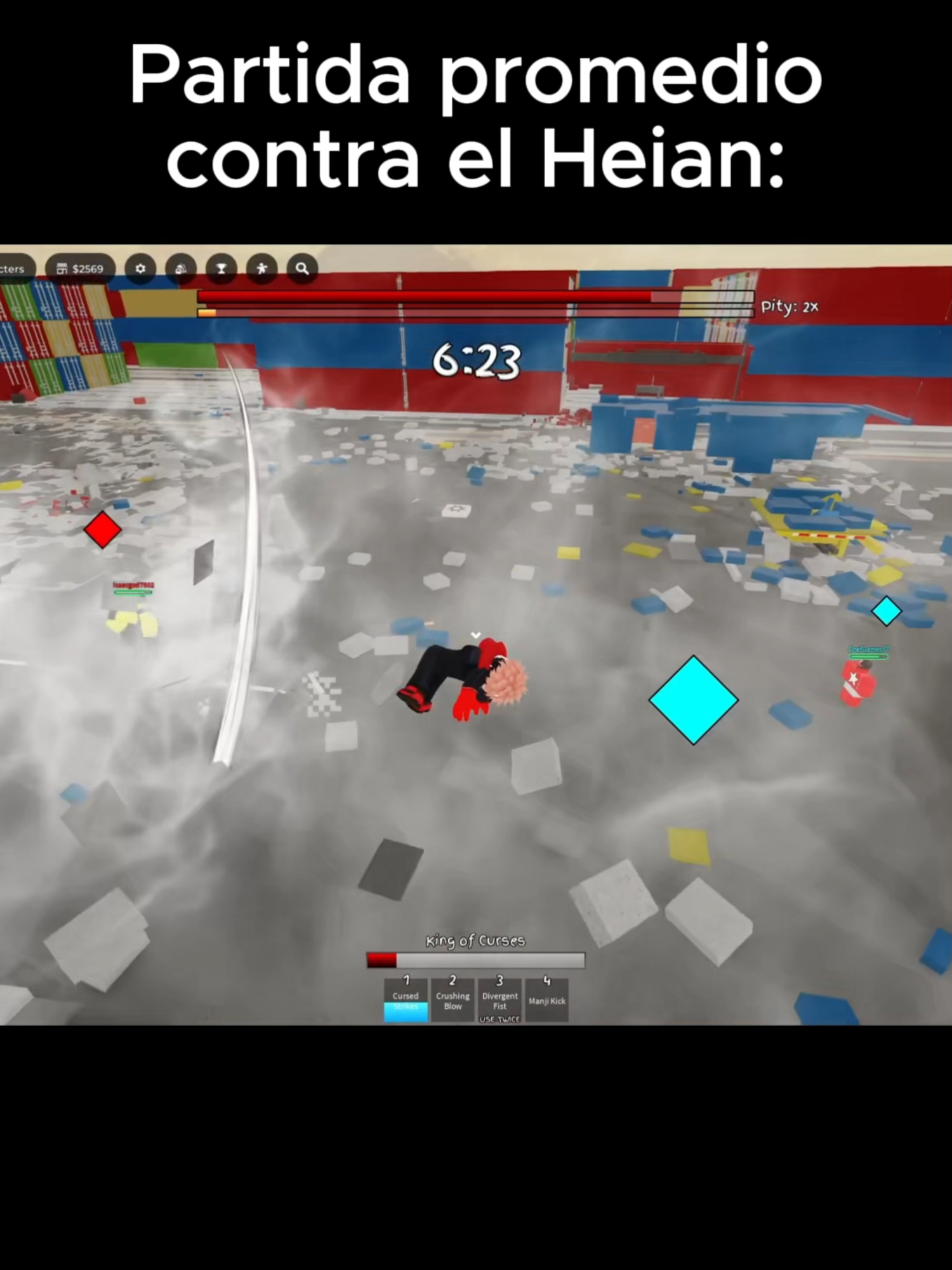Partida promedio contra el Heian: #kj #fyp #jujutsushenanigans
