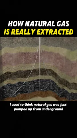 How natural gas is really extracted #Science #knowledge #gas 