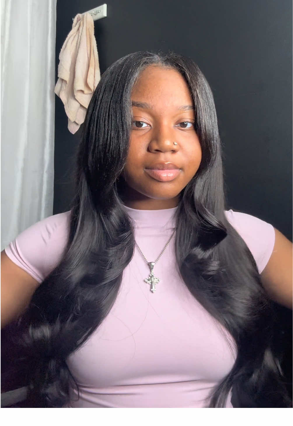 Came out so cute! @BeautyQueen_Hair @BeautyQueenHair_Store #fyp #quickweave #beautyqueen 