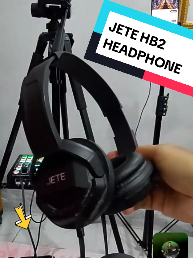 JETE HB2 Headphone kabel Powerfull Bass, cekout dikeranjang kuning. #JETE #headphone #powerfullbass #headset  @Master glowing handsome  #tiktoklive #livehighlights 