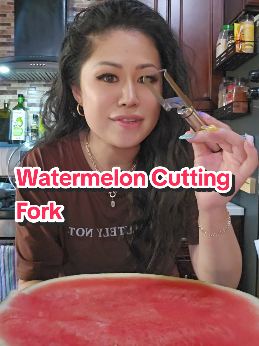 it was my first time so it was kinda ugly lol #watermelon #tiltokshopbacktoschool #tiktokshopsummerturnup #tiktokshopcreatorpicks #dealsforyoudays 