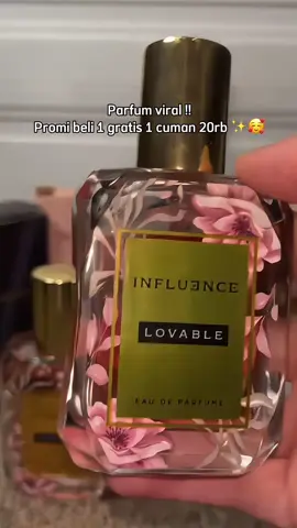 Promo besar hari ini beli 1 gratis 1 cuma 20 rb aja!! #parfum #parfumrecomended #parfumtiktok #parfumwangi #ninggalinjejak #parfumviral #cuantanpabatas #gajiansale #promoguncang88 #tiktokshopindonesia 