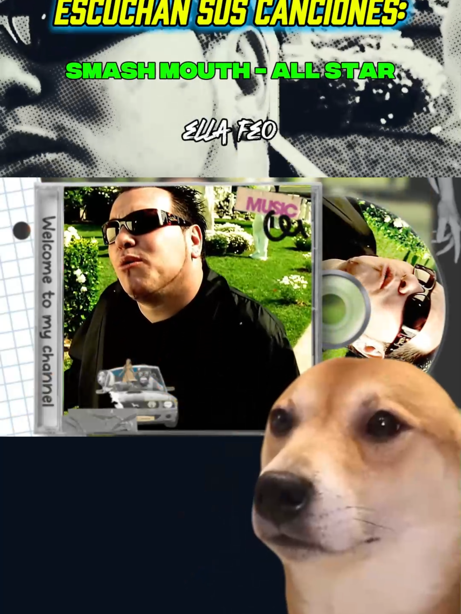 Asi Suena Smash Mouth - All Star En Español En Español 🤩😍❤ By Nando Fortanell #fyp #enespañol #cover #rock #pop #shrek #smashmouth