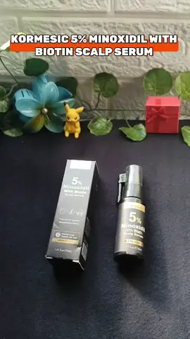 KORMESIC 5% MINOXIDIL WITH BIOTIN SCALP SERUM  #hairserum #minoxidil #minoxidilresult #hairgrowth 