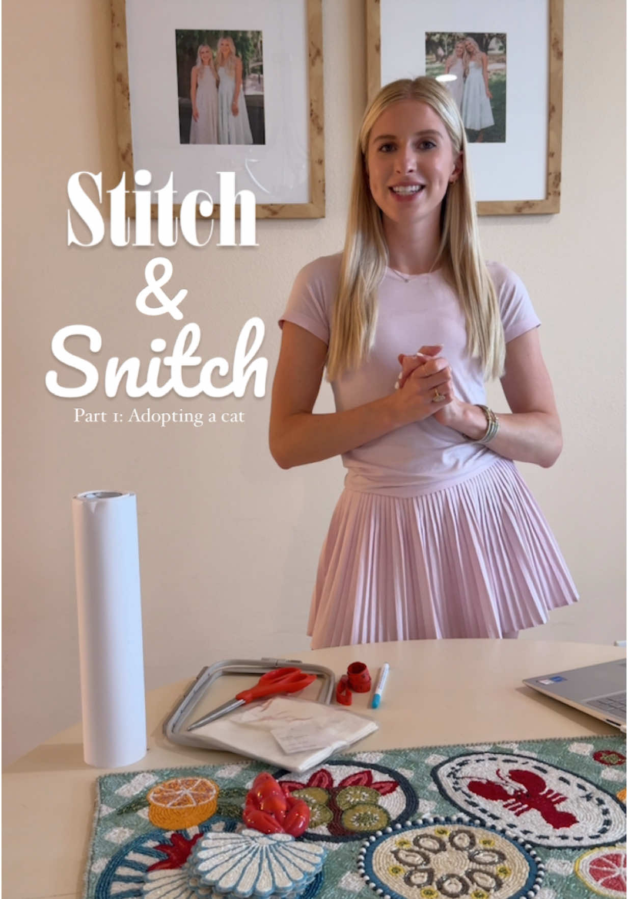 Spilling the tea and embroidering! Welcome to my new series 🤗 #embroidery #embroiderytutorial 