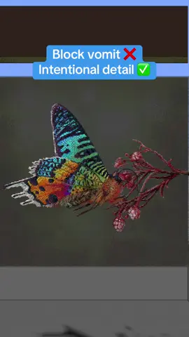 Collab with @pollentwo and NuclearAirFryer (NuclearAirFryer doesn’t have a tiktok)  GO CHECK THEM OUT THEYRE AMAZING!!!  Moth We recreated a Madagascan Sunset Moth in Minecraft. How we made one of the most colorful moths out there in a block game? We used some of the most out there building techniques I’ve seen. Also? Soul fire+nether portal is basically the best blueish purple ever.  #Minecraft #minecraftbuild #minecraftbuilding #fyp #viral 