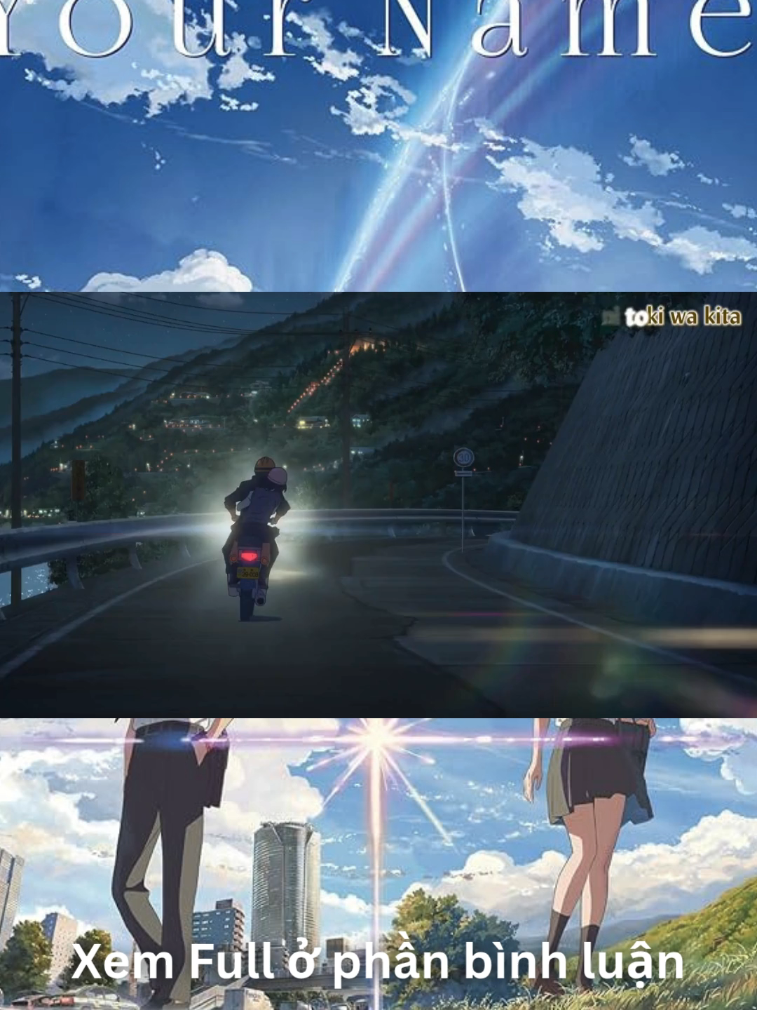Your Name. (Tên cậu là gì?) Full HD 4K Vietsub tại kênh youtube Sang Hi #animeedit #anime #tiktokviral #edit #yourname