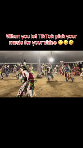 When you let TikTok pick the music for your video #NativeTikTok #nativefyp #nativeamerican 