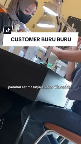Makanya spare waktu ya kak buat nailart☺️🙏🏻 #nailart #eyelash #duettostudio  