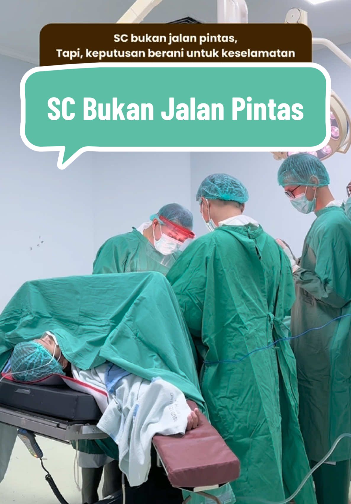 SC bukan jalan pintas.. #fyp #dokterkandungan #ruangoperasi #operasi #caesar 