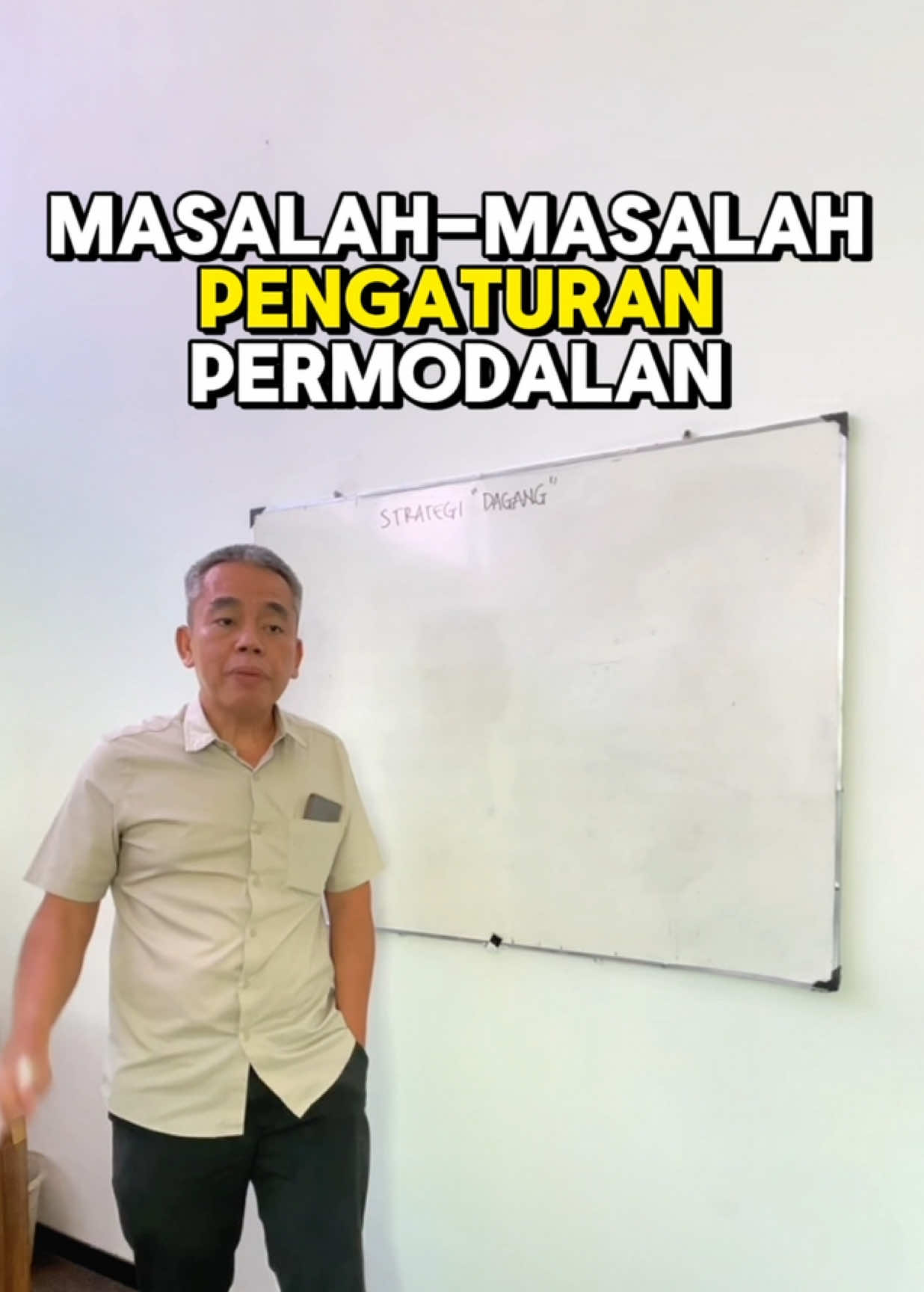 Salah satu strategi permodalan dalam #trading 