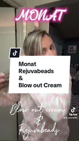 Rejuvabeads repairs and strengthens, while Blow Out Cream protects and styles. #rejuvabeads #blowoutcream #monat #monathair #monathaircare #CapCut 