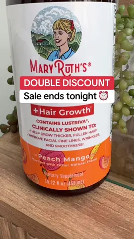 Start your day with MaryRuth’s Liquid Multivitamin, a daily essential for supporting beauty and wellness from within. #maryruths #maryruthsliquidmultivitamin #multivitamin #hairgrowth #hairhealth  Final price may vary depending on each customers available coupons. Promotion may have ended by the time you see this. 