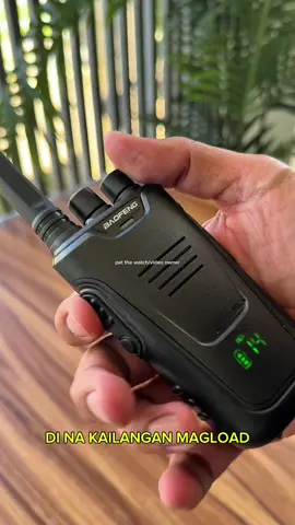 di mo na kailangan magload #trending #baofeng #walkietalkie #radiocommunication #baofengradio #affordable 