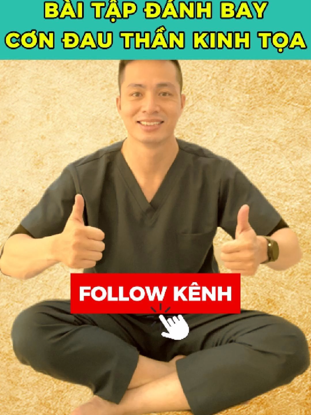 Đánh bay cơn đau thần kinh tọa #daovanchinh #chamsocsuckhoe #viral #coxuongkhop #songkhoemoingay #biquyet #daumoivaigay #daudau #dauthankinhtoa