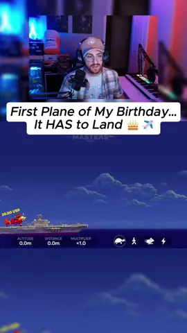 What a lucky birthday boy. #birthday #lucky #plane #planegame