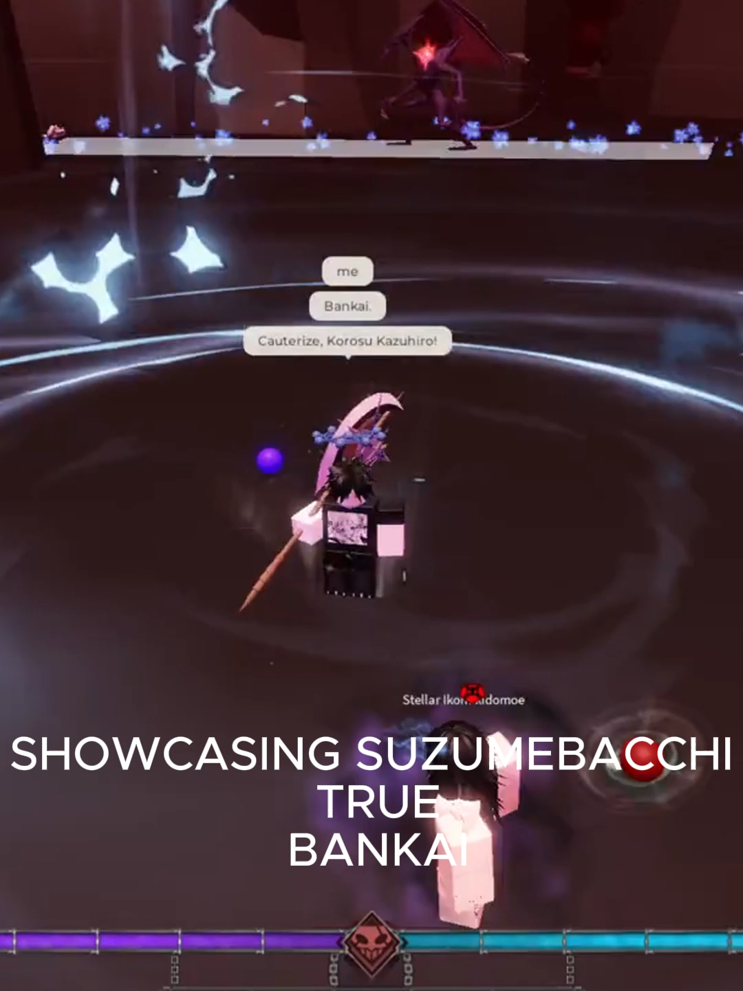 SUZE TRUE BANKAI #typesoul #truebankai #bleach #roblox
